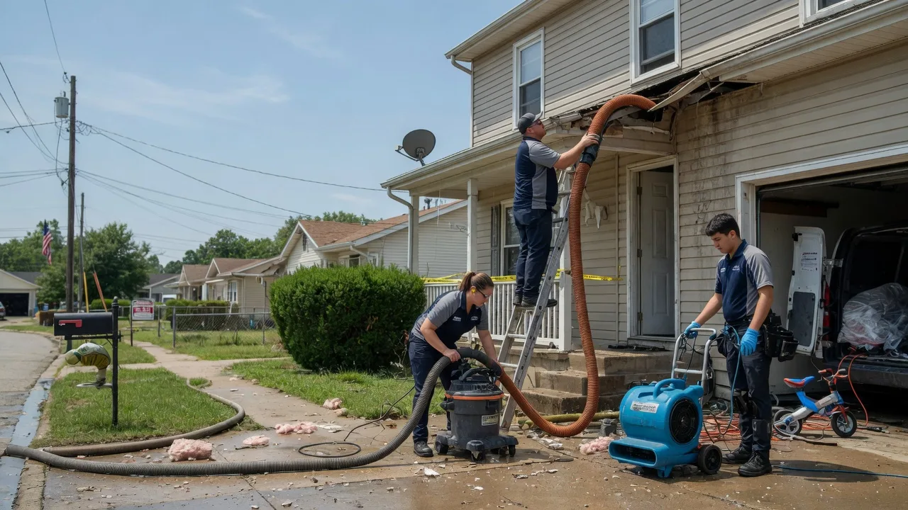 Water Damage Restoration in Mcnabb, IL near me